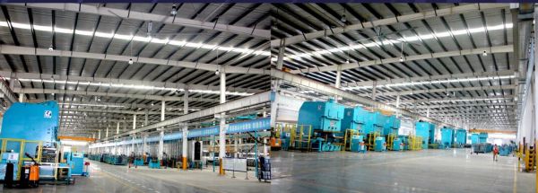 汽配車間通風降溫工程安裝-工業大風扇