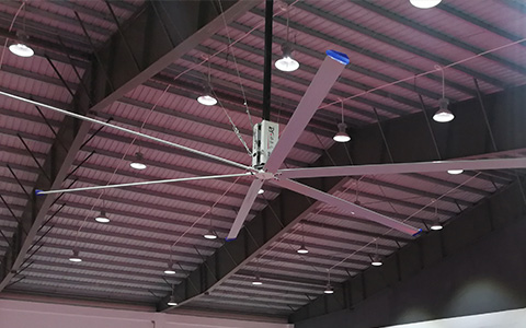 鐵皮方悶熱不通風怎么辦工業大風扇是最佳選擇