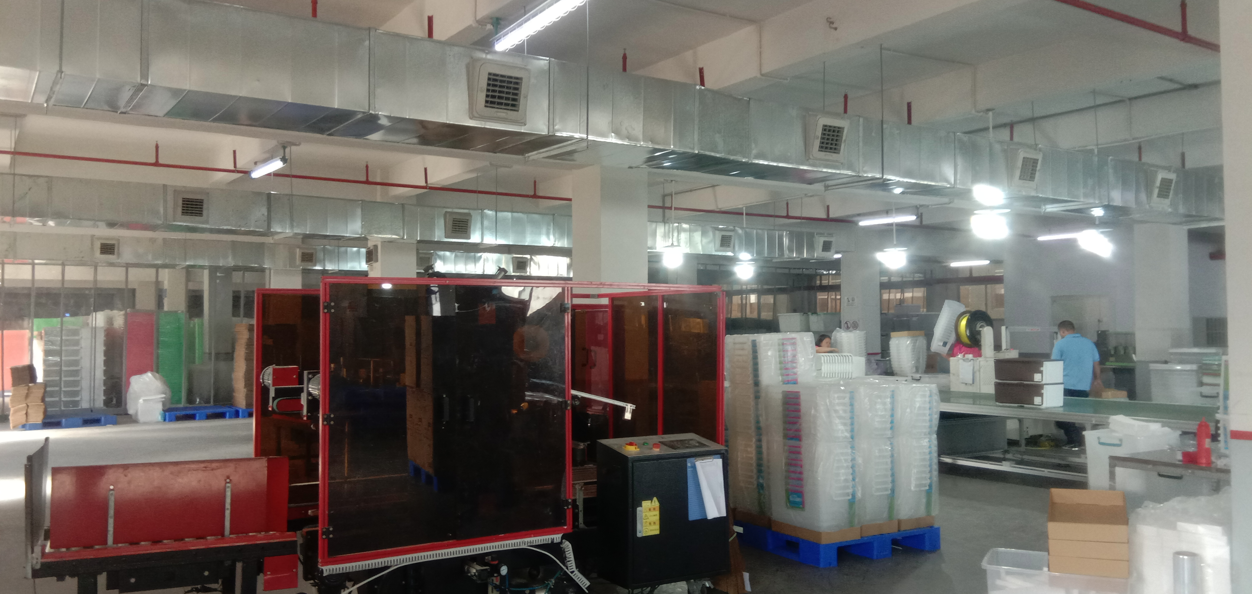 鐵皮鋼構廠房通風降溫措施